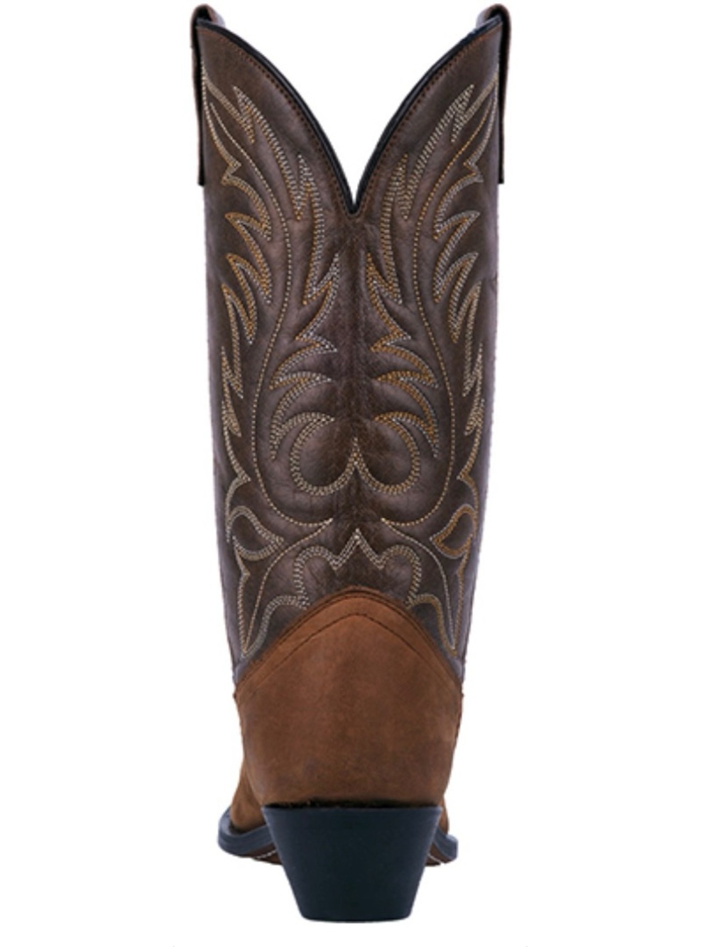 Brown Western Leather Cowboy Boots - Picture 2 of 9